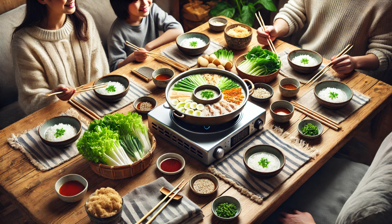 Essential Ingredients for Preparing Nabe Hotpot at Home